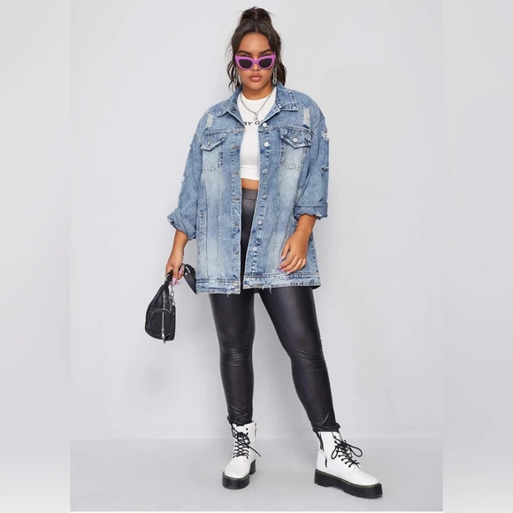 Hengsheng Jeans Jackets & Blazers - Hengsheng Jeans | Distressed Denim Jacket